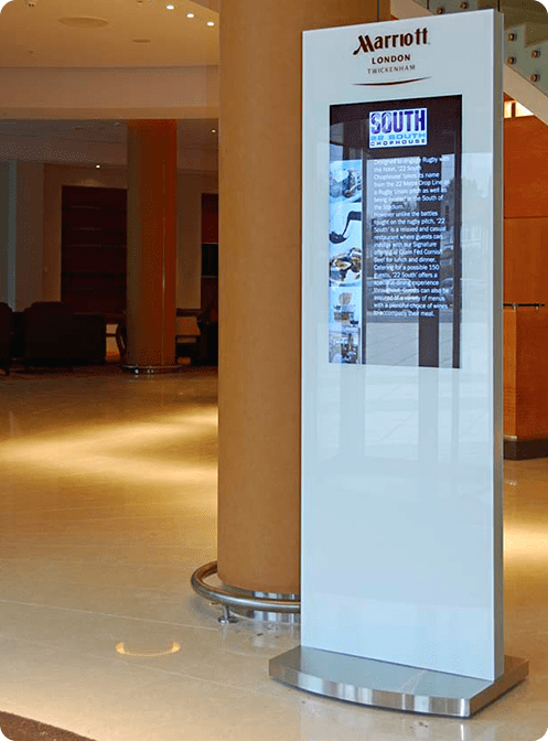 hotel digital signage